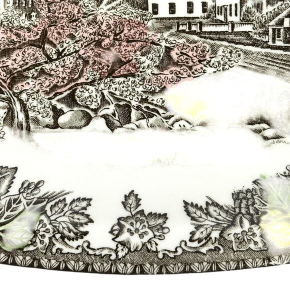 Johnson Bros Friendly Village England Vintage Village Green 12.5" Sandwich Tray! - Picture 6 of 8